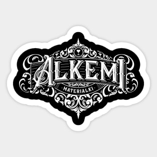 Shadow and Bone: Alkemi (monochrome) Sticker